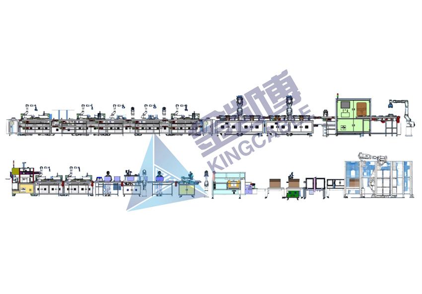 路由器組裝測(cè)試包裝碼垛生產(chǎn)線(xiàn)