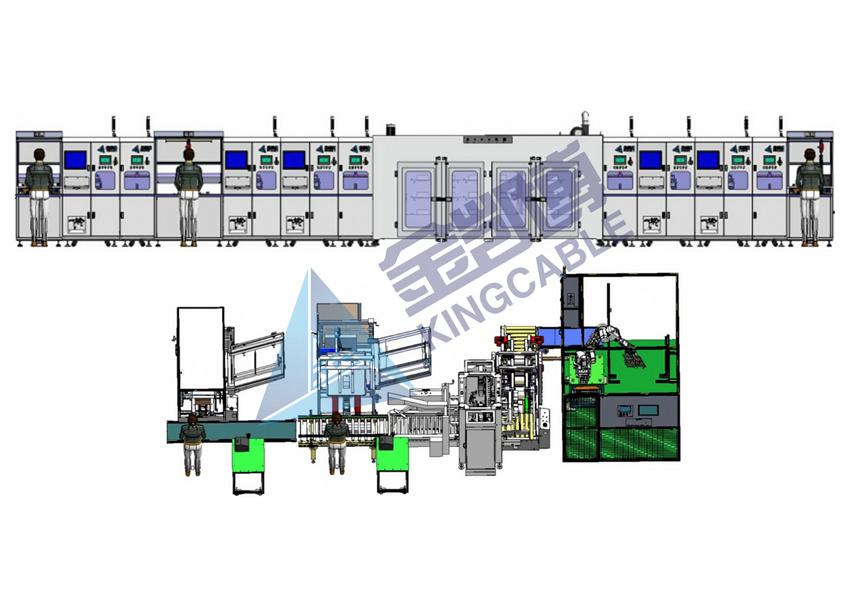 伺服驅(qū)動(dòng)器組裝老化包裝生產(chǎn)線(xiàn)